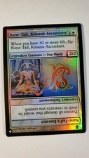 Rune-Tail, Kitsune Ascendant Foil Saviors of Kamigawa Magic the Gathering MTG