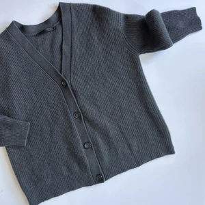 Jenni Kayne Chasmere Cocoon Cardigan Women’s Size XS Oversized Carbon Gray - Picture 1 of 11