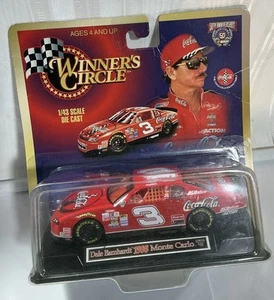 DALE EARNHARDT 1998 Monte Carlo #3 COKE Nascar Car-1/43-Red-Carded MOC - Picture 1 of 5