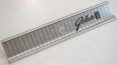 Ford Galaxie 1963 guantera acabado panel y emblema de escritura "Galaxie 500", fabricante de equipos originales Foto 1 de 4