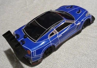 Hyper RC Nissan GTR Rechargeable Car with LED/Vapor Effects (NO REMOTE/CHARGER) - Image 1 of 3