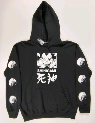 Death Note Shinigami Sudadera con Capucha Suéter Grande Hot Topic Viz Media Nuevo con Etiquetas Nuevo Negro Ryuk Foto 1 de 4
