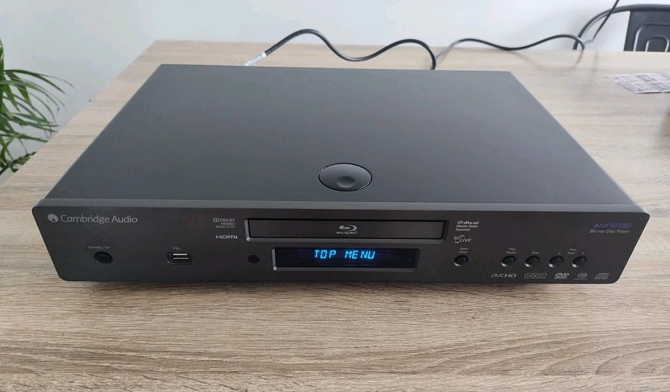 Cambridge Audio Azur 650BD Universal Blu-ray DVD CD Player, No Remote  - image 1 of 4