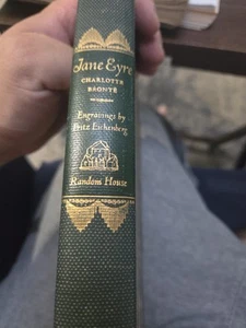 1943 Rare Wuthering Heights And Jane Eyre (2 Book Set) Random House New York  - Picture 1 of 8