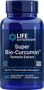 Life Extension Super Bio-Curcumin® Turmeric Extract 400 mg 60 Veg Caps - Picture 1 of 2