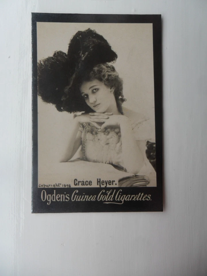 Ogden's Guinea Gold LARGE actress card DX246 Grace Heyer - Image 1 of 1