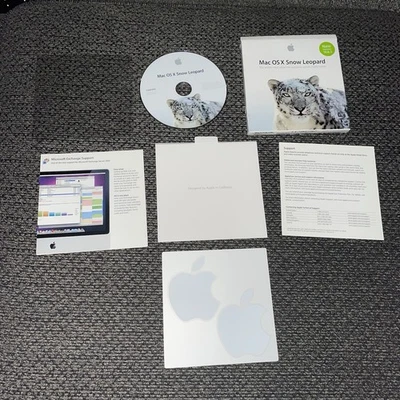 Apple Snow Leopard Mac OS X 10.6.3 Operation System Install Retail MC573Z/A DVD - Image 1 of 4