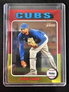 2024 Topps Heritage High Number Chrome #151 Jose Cuas /699 - Picture 1 of 2