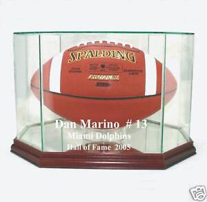 Dan Marino Miami Dolphins New F/S Football Display Case UV FREE SHIPPING Made US