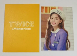 Tarjeta coleccionable DOS VECES JIHYO EN EL PAÍS DE LAS MARAVILLAS PRODUCTOS OFICIALES JAPÓN - Imagen 1 de 1
