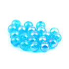 200 ROUND BLUE ACRYLIC AB CRYSTAL BEADS~6mm~Wine glass charms~Bracelets (31J)