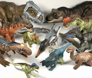 Jurassic World Dinosaur Figure Bundle Mattel Toy Joblot Lot Set Park Collection - Picture 1 of 18