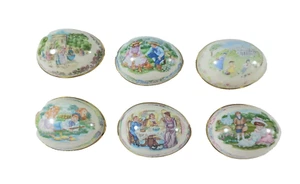 Lenox 6 Porzellan Ostereier Schmuckschatullen. - Bild 1 von 22