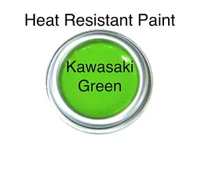 Kawasaki Green Heat Resistant Paint 190c, Caliper, Direct to Metal Free Postage - Picture 1 of 1