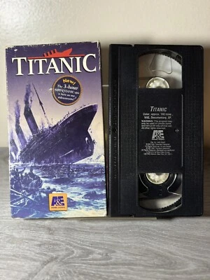 Titanic (VHS 1994) Documentary-A&E Home Video  - Image 1 of 2