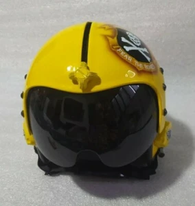 HGU-33 CASCO DE COMBATE PILOTO AVIADOR NAVAL PERSONALIZADO JOLLY ROGER - Imagen 1 de 11
