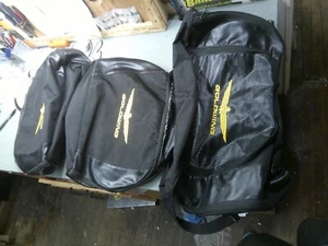 HONDA GOLDWING GL1800 OEM Honda Deluxe Luggage Set (08L56-MCA-200) 2001-2017 - Picture 1 of 5