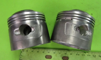 Honda CB77 SuperHawk CL77 скремблер 305 двигатель STD поршни новый из старых запасов оригинальный производитель 13100-275-020 - Изображение 1 из 4