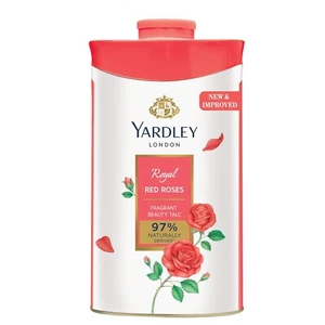 Yardley London Royal Rote Rosen Parfümiert Puder 250g Weltweit - Bild 1 von 5