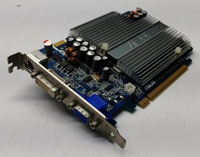 ASUS EN7300GT/SILENT/HTD/256M/A 256MB VGA DVI DDR2 PCIe VGA Passive - Image 1 of 4