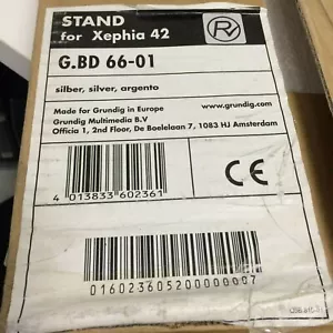 G.BD 66-01 SUPPORTO TV GRUNDIG STAND FOR XEPHIA 42 DESKTOP STAND 42'' POP MODEL - Imagen 1 de 5