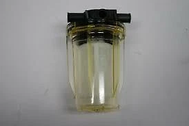 JOHNSON EVINRUE OMC #438017 FUEL FILTER BOWL & HOUSING - Image 1 of 1