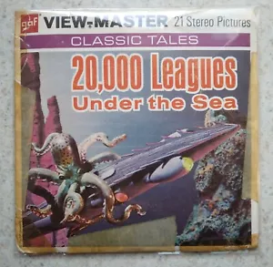 20.000 leghe sotto il mare vista master set 3 mulinelli pacchetto e libro B370 1954 - Foto 1 di 7