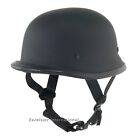 German Novelty Flat Black Helmet With Q-Release All Sizes USA