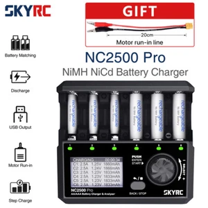 Cargador de batería inteligente SKYRC NC2500 Pro NiMH NiCd LCD para baterías AAA 3 en 1 - Imagen 1 de 14