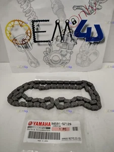 Cadena de distribución de leva genuina Yamaha OEM Raptor 700 YFM 700R Grizzly 94591-57126-00 - Imagen 1 de 2