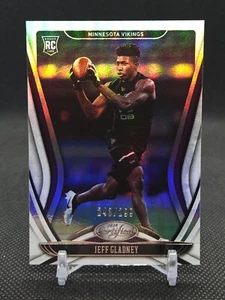 2020 Certified Jeff Gladney Rookie RC Silver /299 Vikings - Picture 1 of 2