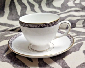 Taza y platillo de patas Wedgwood Palatia - Imagen 1 de 7