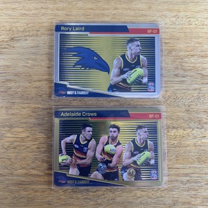 2022 AFL TEAMCOACH BEST & FAIREST GOLD & SILVER CARDS Adelaide Crows BF-01