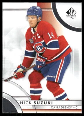 2023-24 SP Authentic Nick Suzuki 28 Montreal Canadiens - Image 1 of 2