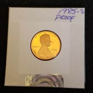 1985-S Lincoln Memorial Cent - GEM PROOF Cameo - Picture 1 of 4