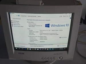 Vintage KDS Korea Data Systems VS-551 VS551 CRT Retro 14" Monitor VGA TESTED - Picture 1 of 6