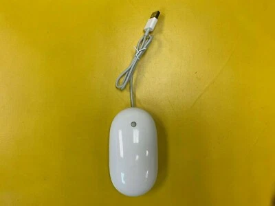 Genuine OEM Apple Mighty Mouse Wired USB White Model A1152 MA086LL/A - Image 1 of 3