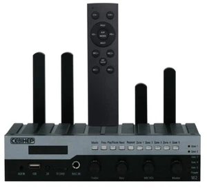 AMPLIFICADOR DE AUDIO PARA EL HOGAR RECEPTOR ESTÉREO INALÁMBRICO BLUETOOTH YDDSEL0H301-2-BK - Imagen 1 de 6