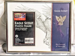 Marco de fotos Eagle Scouts para Photo Boy Scouts de 4”x6”  - Imagen 1 de 3