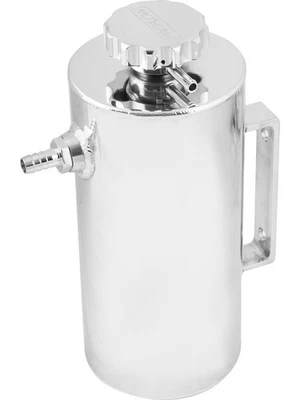 Proflow Radiator Overflow Tank, Universal Aluminium, 120mm Diameter, (PFERO2P) - Image 1 of 4