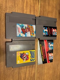Super Mario Bros 1 2 3 Trilogy NIntendo NES 1-3 I II III SMB video game carts ++