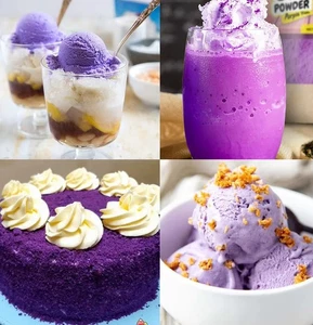 Purple Yam UBE Pulver Kuchen Zuckerguss Creme Füllung Ube Mischung Halal Backgeschmack - Bild 1 von 3