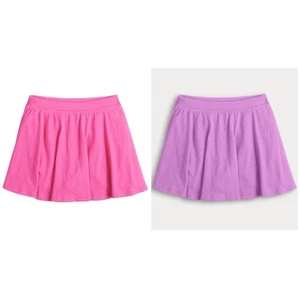 Lot Of 2 Jumping Beans Elastic Waist Essential Skater Skort Skirt Size 10 - Picture 1 of 7