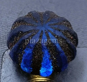 NATURAL BLUE SAPPHIRE CHAKRI ROUGH 42 CT AFRICAN CERTIFIED LOOSE GEMSTONE 5ARY - Imagen 1 de 7