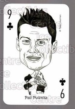 2011-12 Finnish World Champions Playing Card #48 Pasi Puistola
