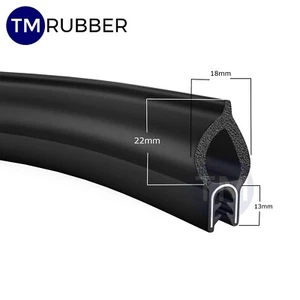 Pinchweld rubber trim edge large boot flame bubble seal PW011 sold per metre - Picture 1 of 1