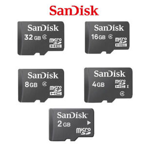 2GB 4G 8GB 16G 32GB SanDisk TF Micro SD SDHC Standard C4 Speicher karte +Adapter