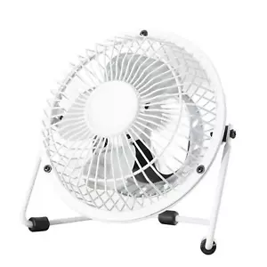 4" Cooling Fan Desktop Pedestal Oscillating Stand Home Office Cool Air Tower - Picture 1 of 2