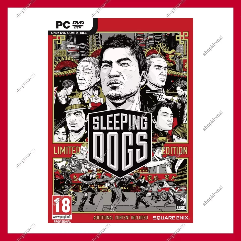 SLEEPING DOGS : PC DVD ROM : VGC : MA15+ - Image 1 of 1