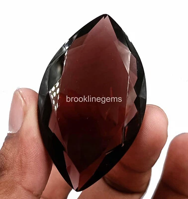 Gemas sueltas corte marquesa amatista púrpura Brasil 140 quilates cultivadas en laboratorio certificadas 4SUQ Foto 1 de 4